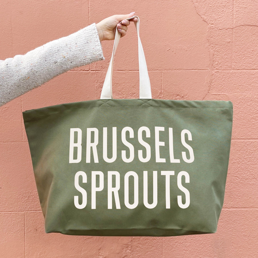 Brussels Sprouts - Olive Green REALLY Big Bag