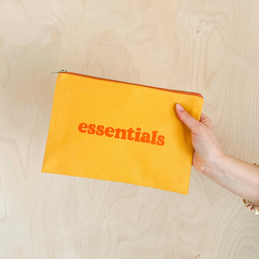 Essentials - Yellow Pouch
