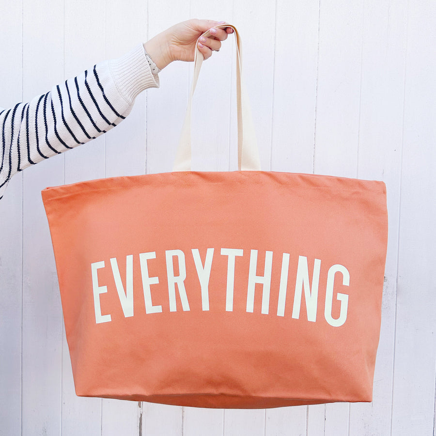 Everything - Peach REALLY Big Bag