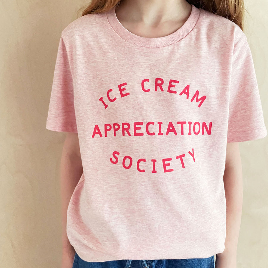 Ice Cream Appreciation Society - Organic Cotton Kid's T-shirt (last season)