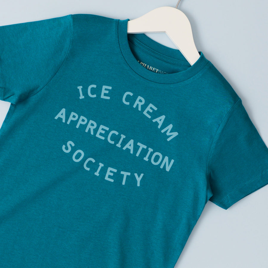 Ice Cream Appreciation Society - Kid's T-shirt - Ocean