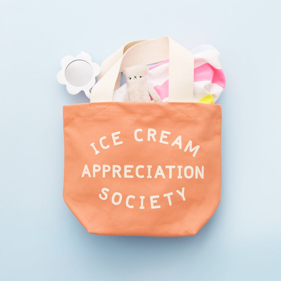 Ice Cream Appreciation Society - Little Peach Bag