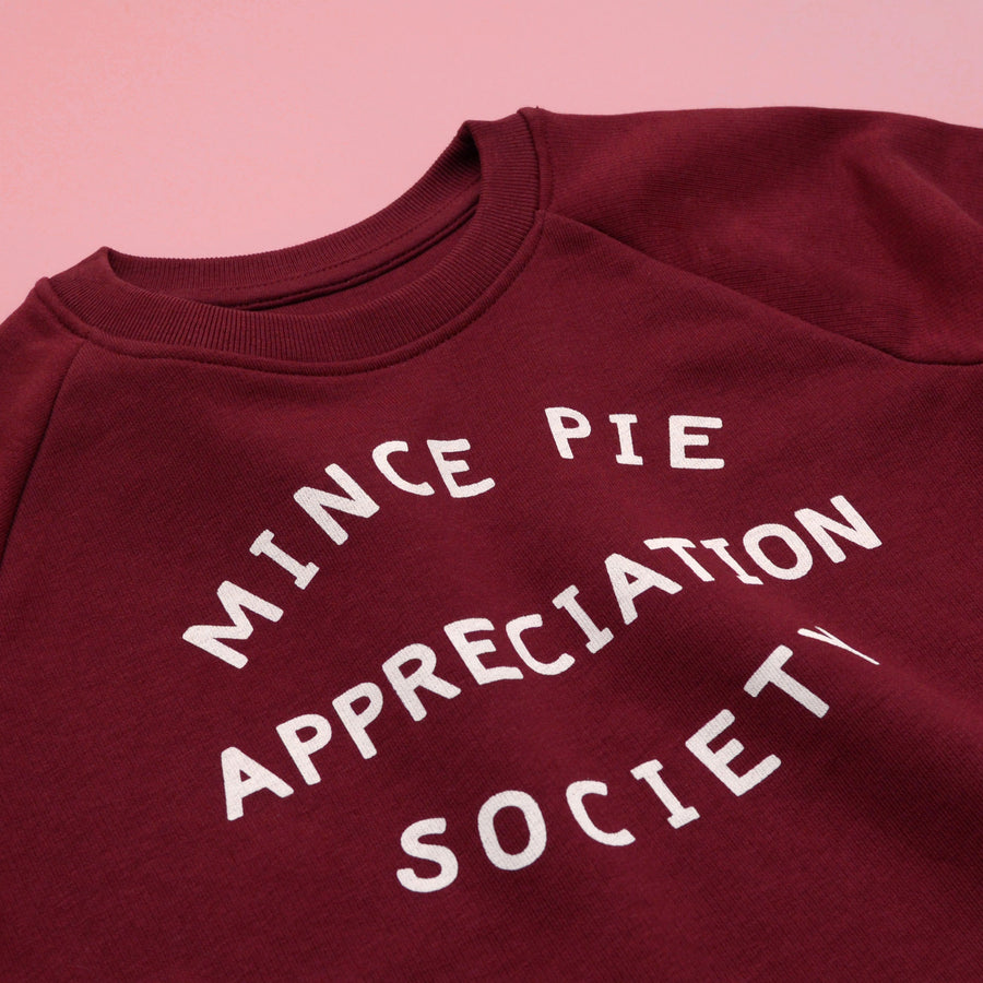 Mince Pie Appreciation Society - Kid's Sweatshirt