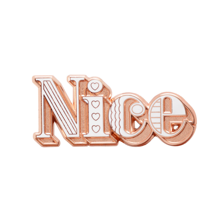 SECONDS - Nice - Enamel Pin