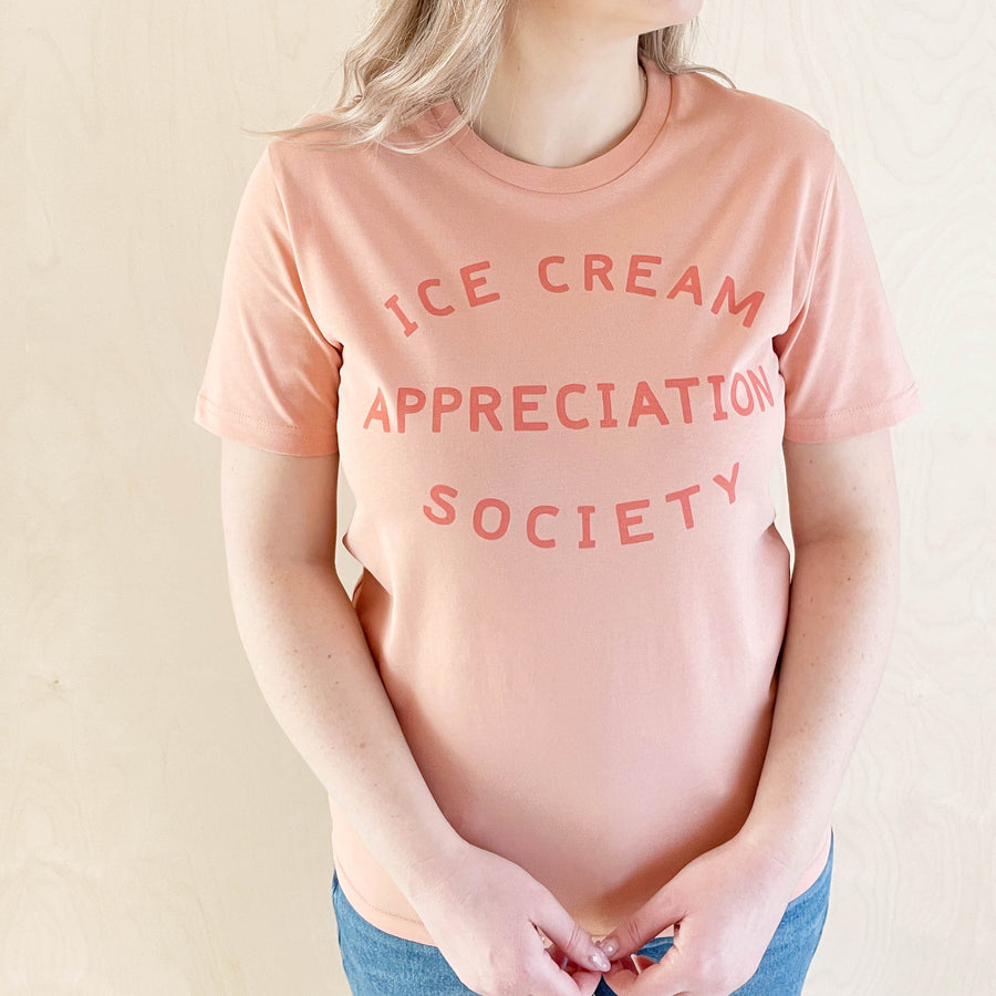 Ice Cream Appreciation Society - Organic Cotton Unisex T-Shirt (last season)