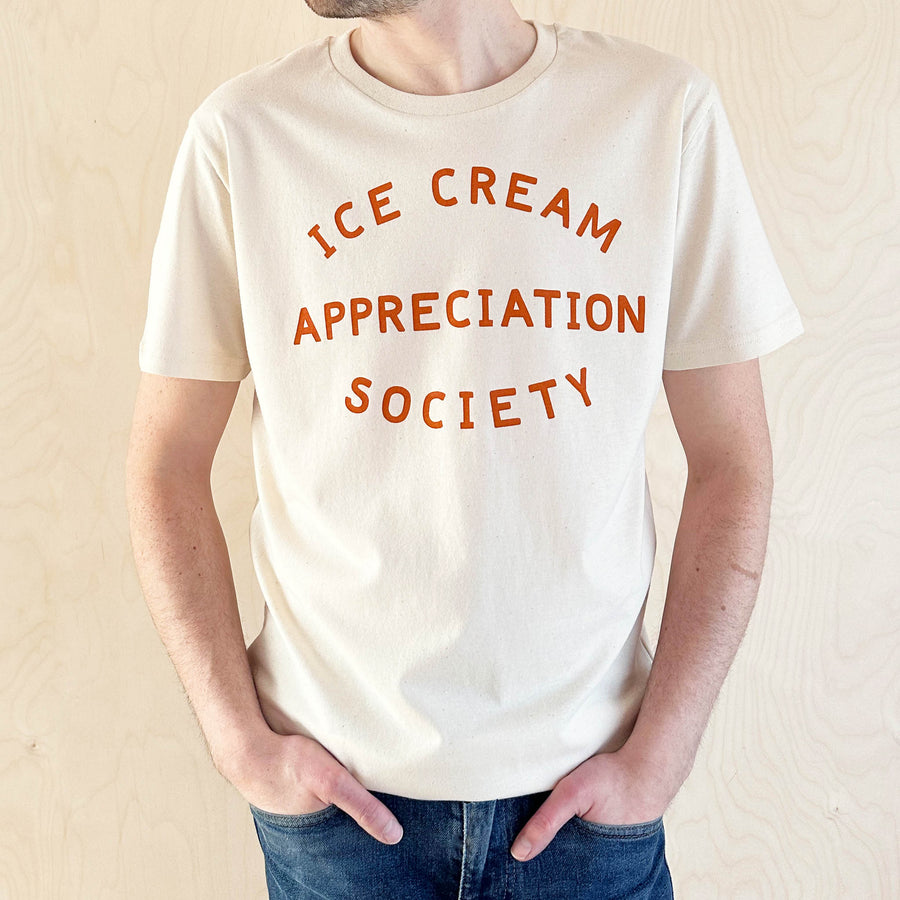 Ice Cream Appreciation Society - Organic Cotton Unisex T-Shirt (last season)