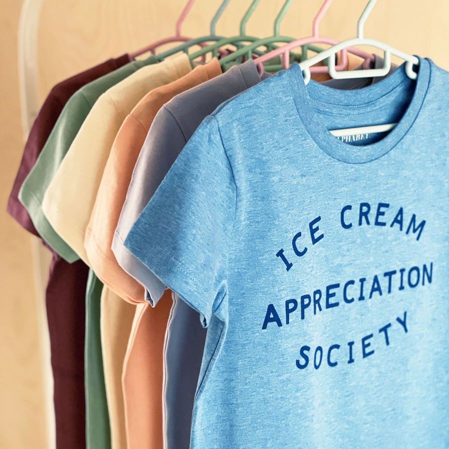 Ice Cream Appreciation Society - Unisex T-Shirt - Blueberry