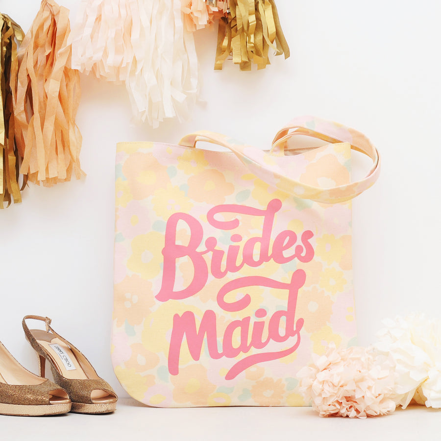 Bridesmaid - Floral Print Wedding Bag