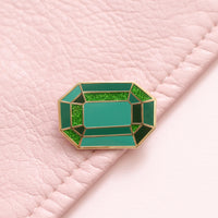 Gemstone Enamel Pin