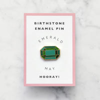 Birthstone Enamel Pin