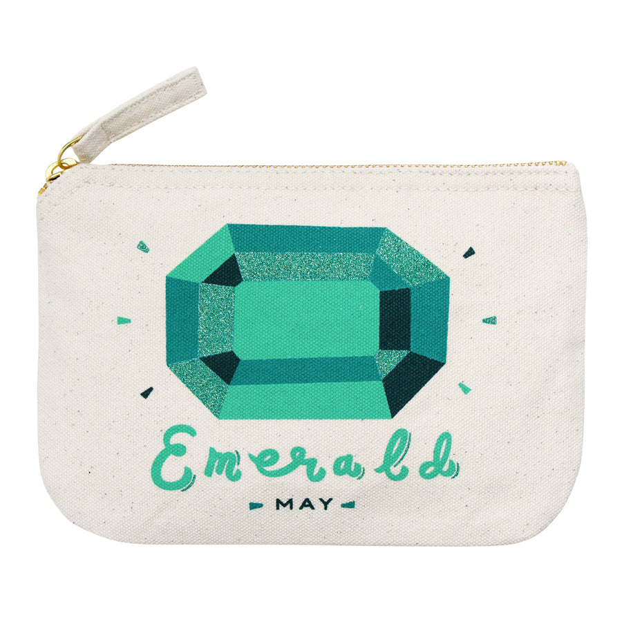 Emerald / May - Birthstone Pouch