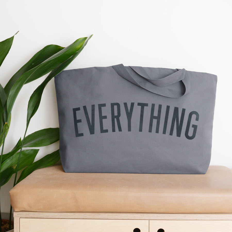 Everything - Grey REALLY Big Bag