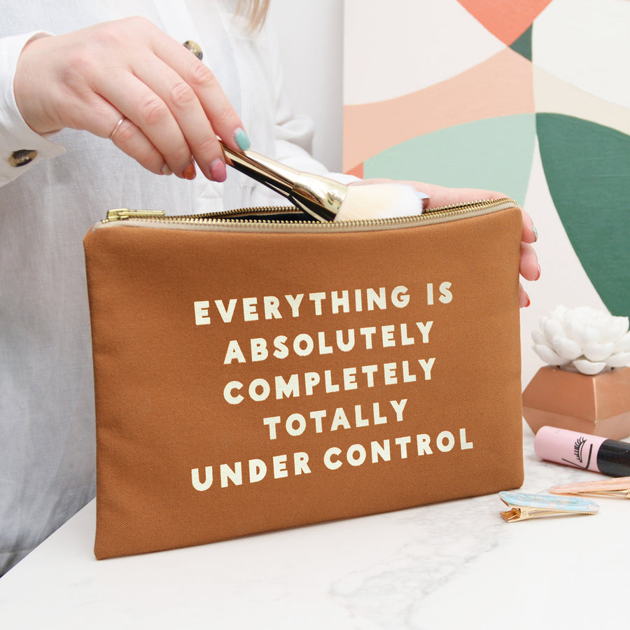 Under Control - Tan Pouch