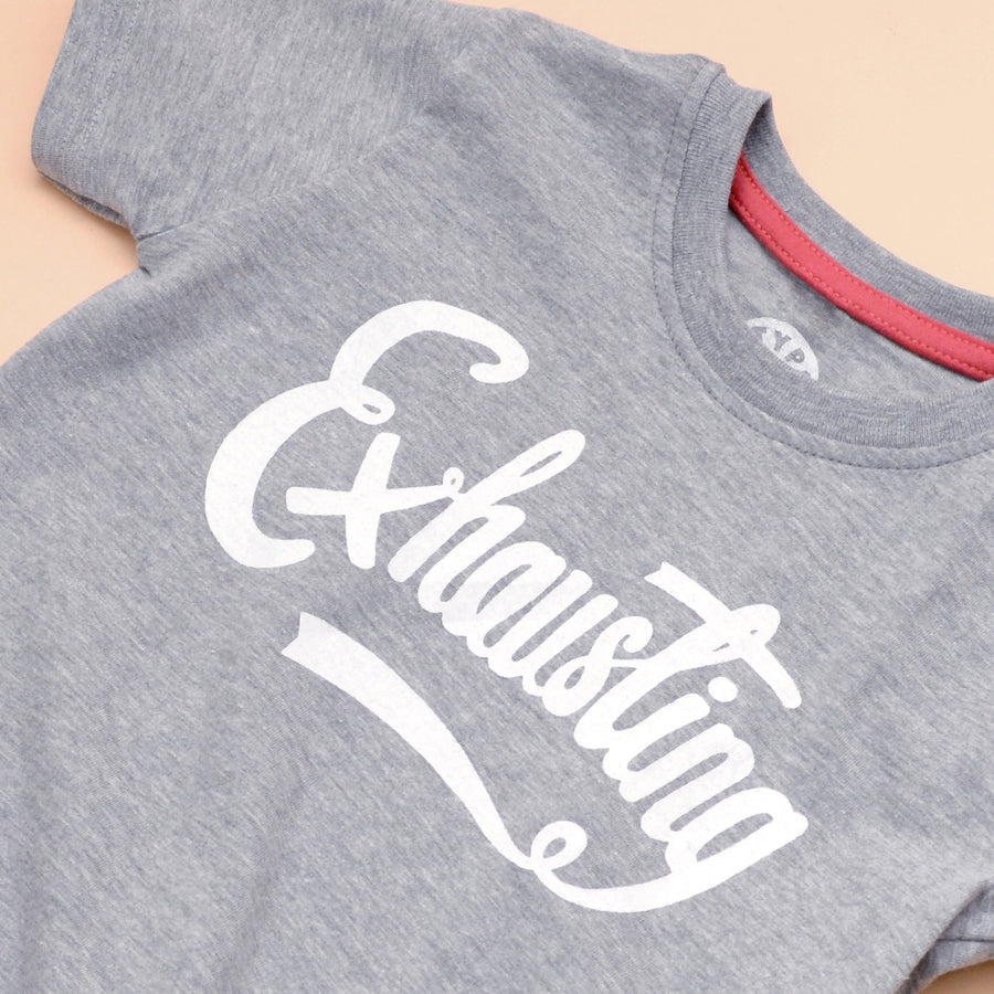 Exhausting - Kids T-Shirt
