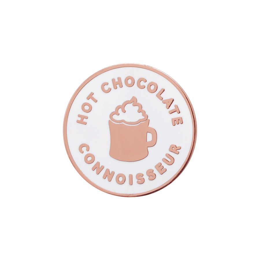 Hot Chocolate Connoisseur - Enamel Pin
