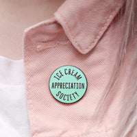 Ice Cream Appreciation Society - Mint - Enamel Pin