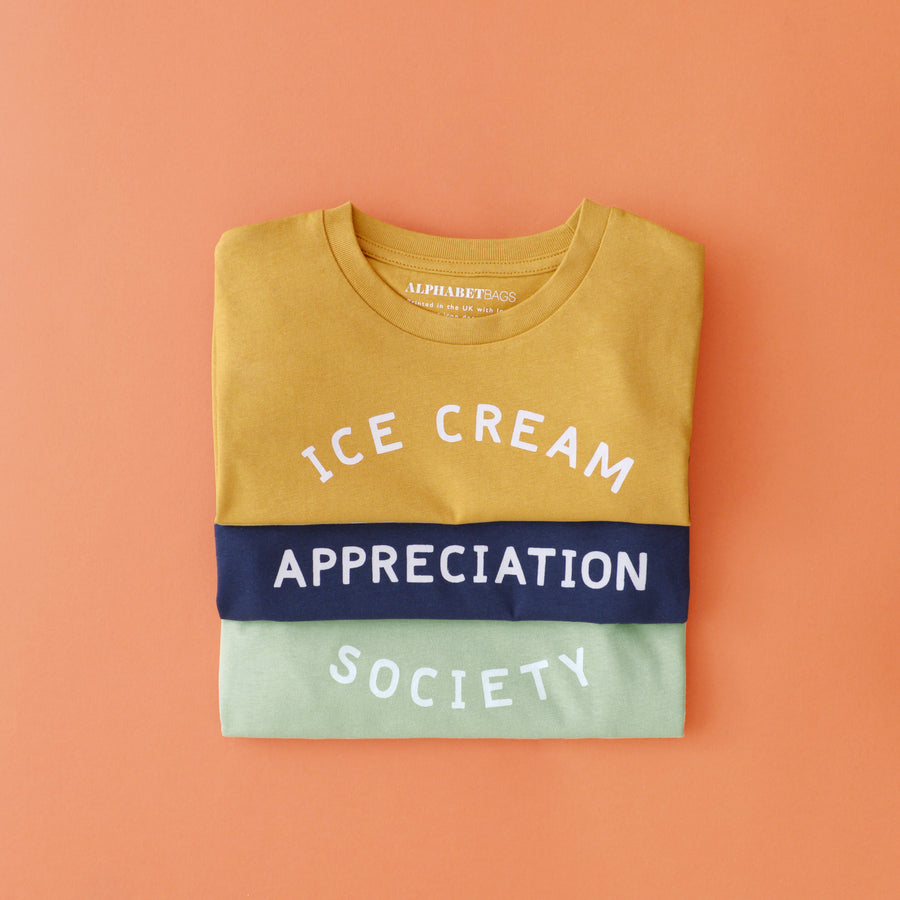 Ice Cream Appreciation Society - Unisex T-Shirt - Honeycomb