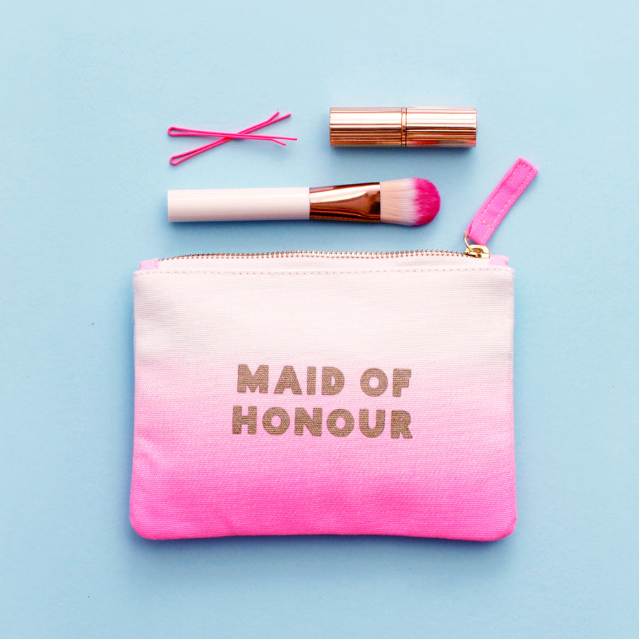 Maid of Honour Ombre - Wedding Pouch