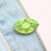 Gemstone Enamel Pin