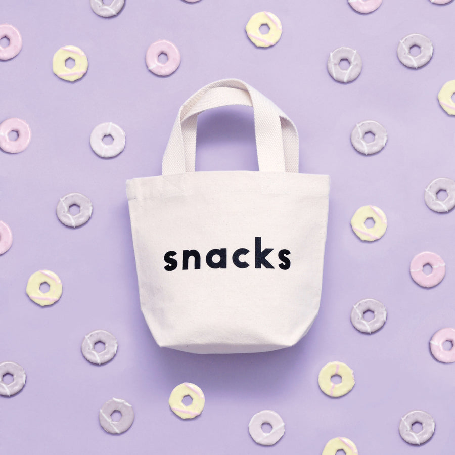 Snacks - Little Canvas Bag