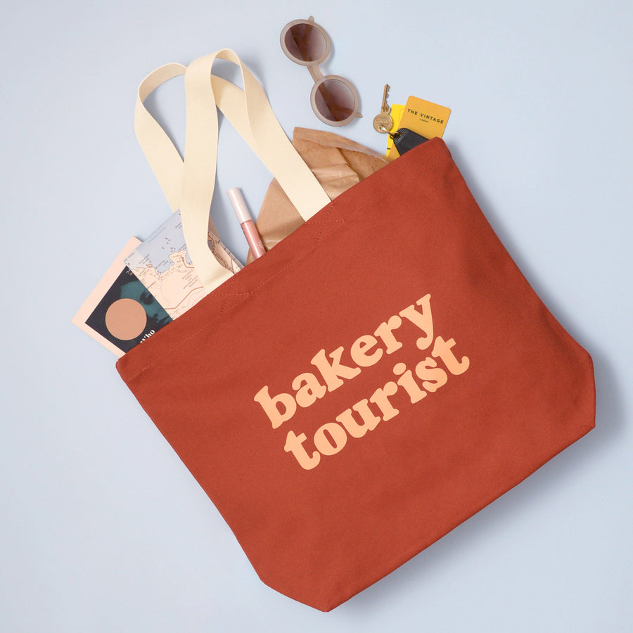Bakery Tourist - Rust Tote Bag