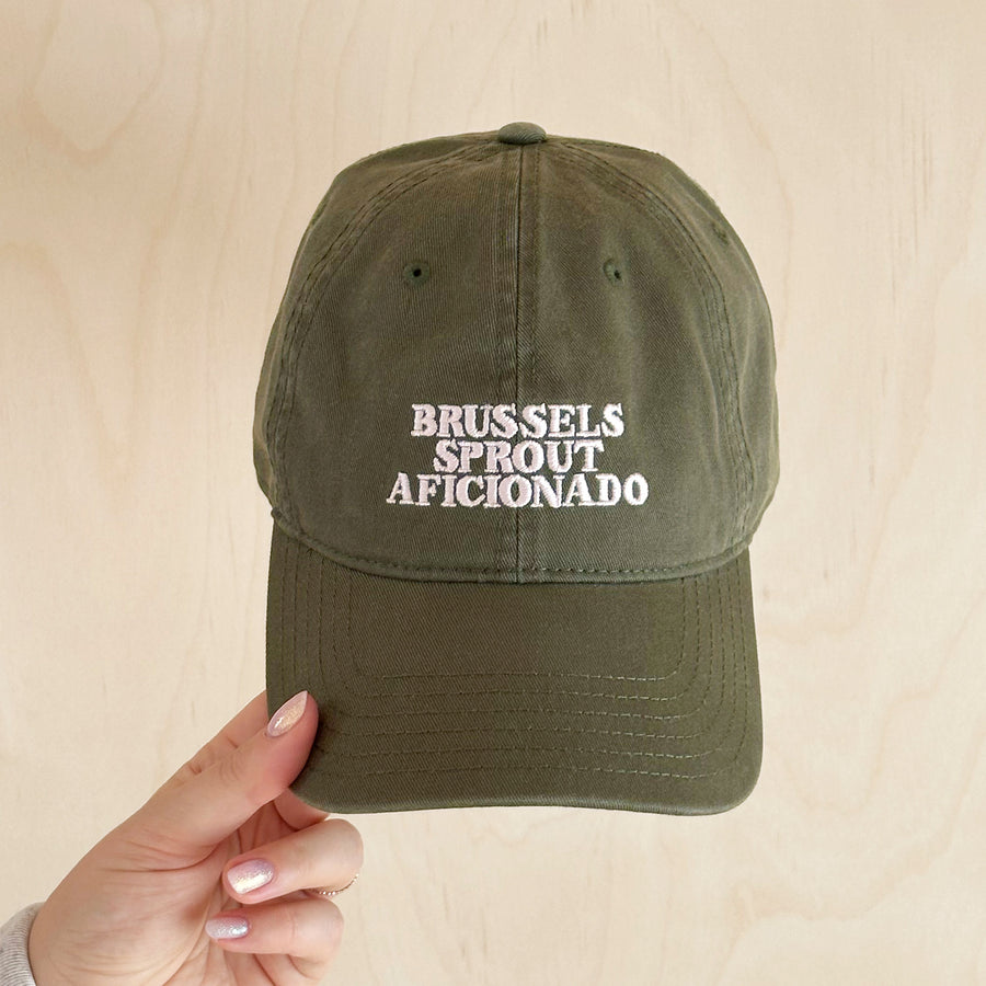 Brussels Sprout Aficionado - Cotton Baseball Cap