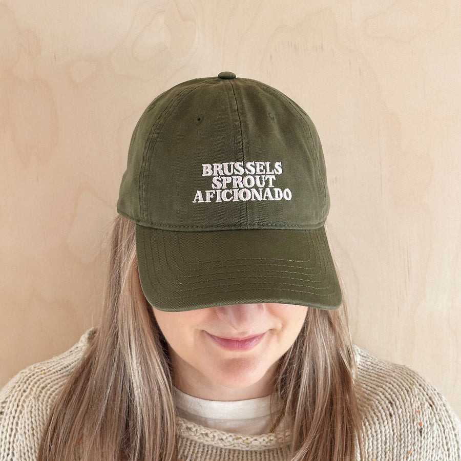 Brussels Sprout Aficionado - Cotton Baseball Cap