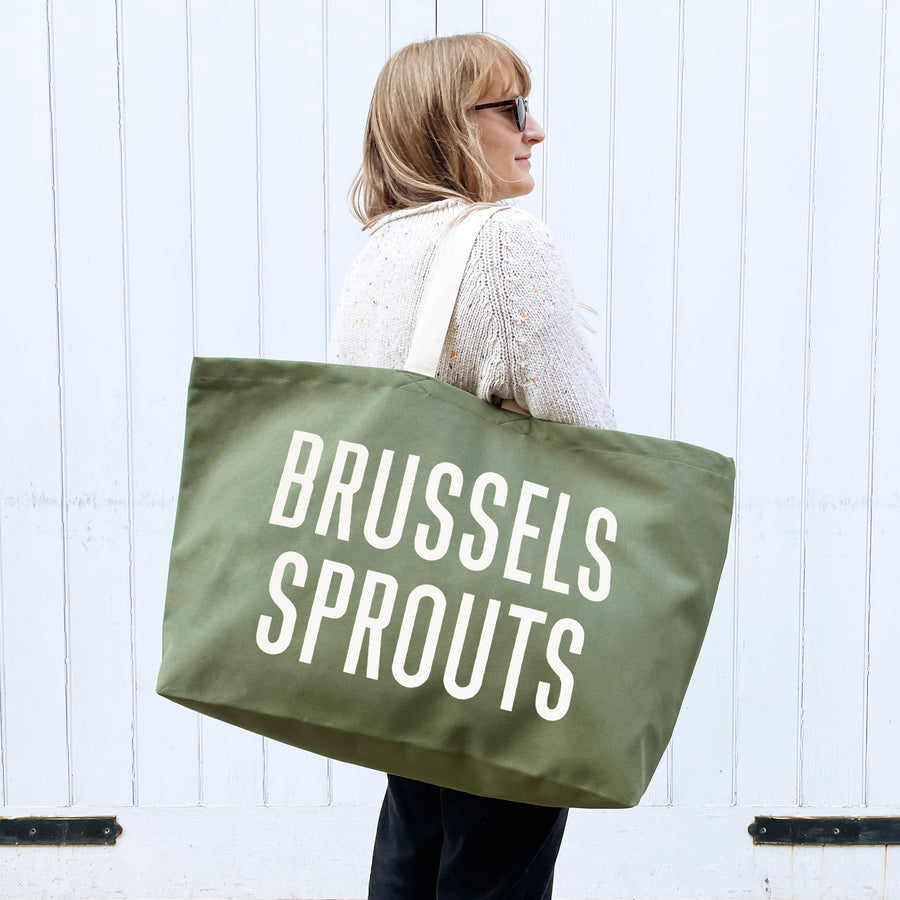 Brussels Sprouts - Olive Green REALLY Big Bag