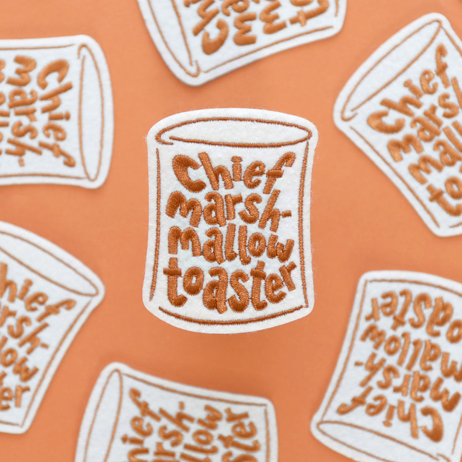 Chief Marshmallow Toaster - Embroidered Patch