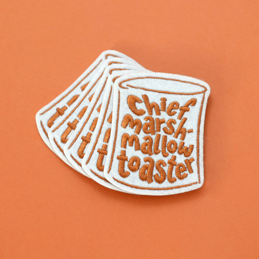 Chief Marshmallow Toaster - Embroidered Patch