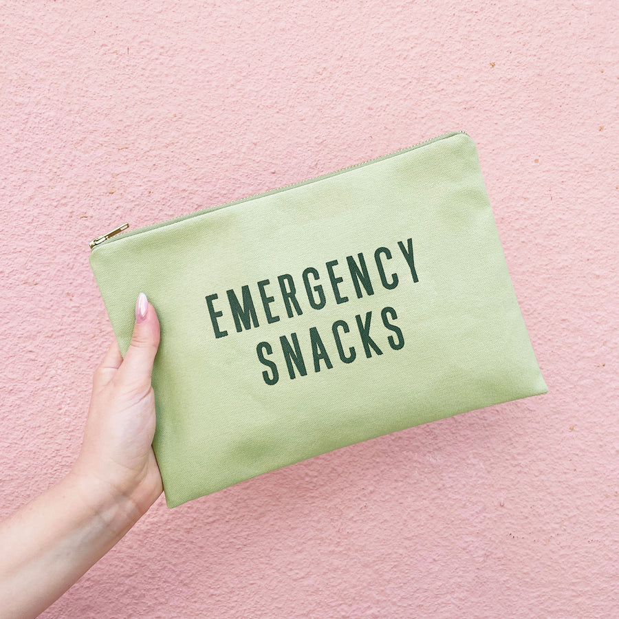 Emergency Snacks - Canvas Pouch
