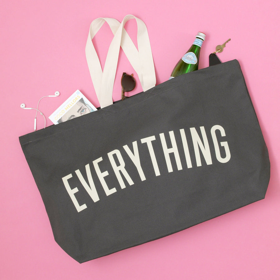 Everything - Grey REALLY Big Bag