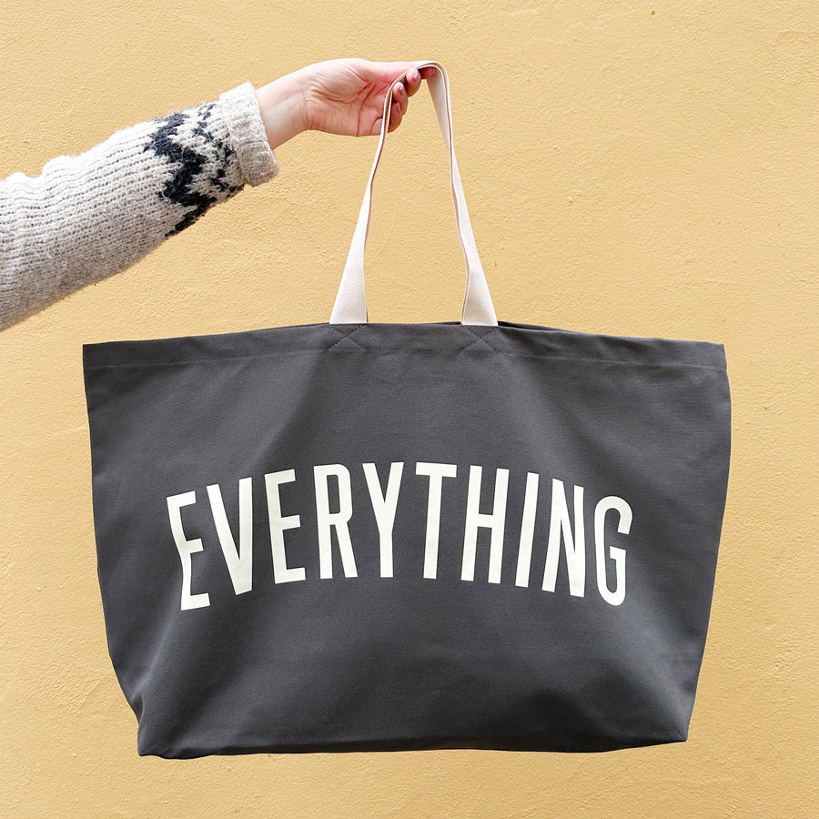 Everything - Grey REALLY Big Bag