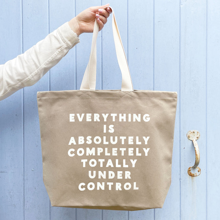 Everything is Under Control - Canvas Tote Bag