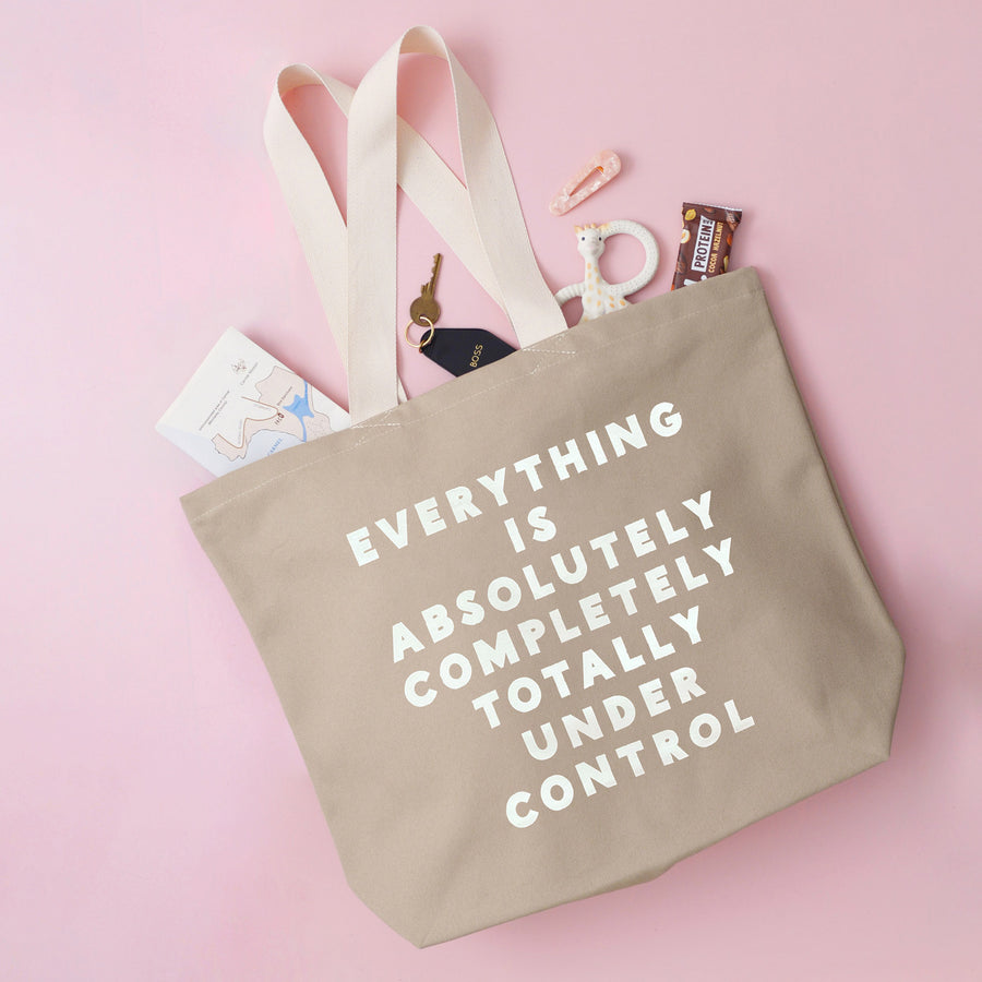 Everything is Under Control - Canvas Tote Bag