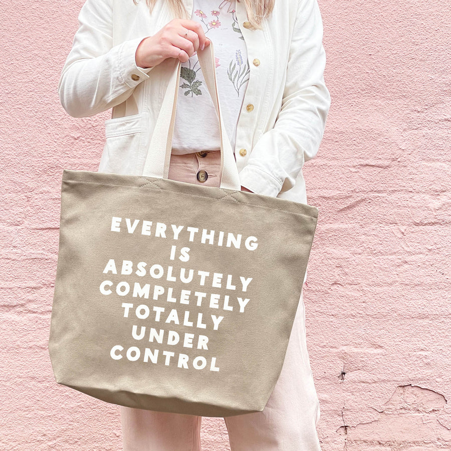 Everything is Under Control - Canvas Tote Bag