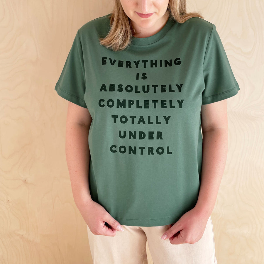 Everything is Under Control - Organic Cotton Women's T-Shirt