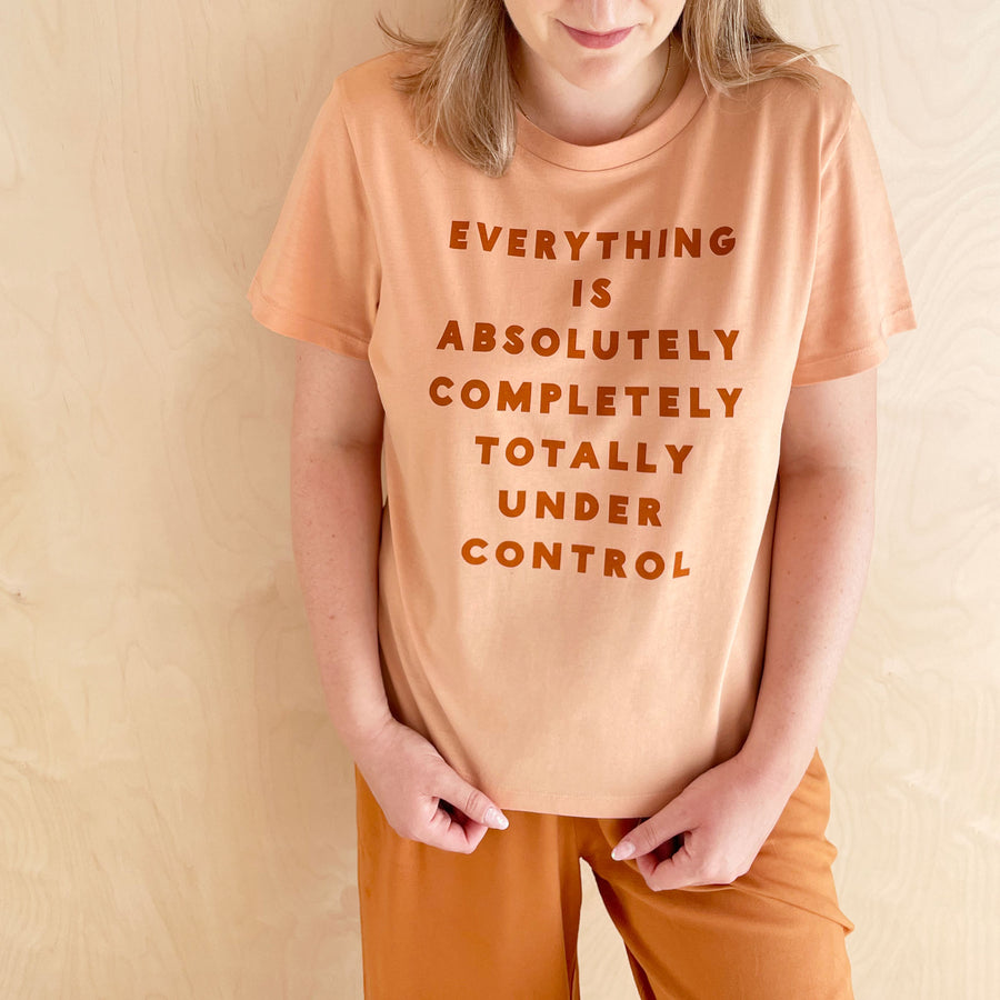 Everything is Under Control - Organic Cotton Women's T-Shirt