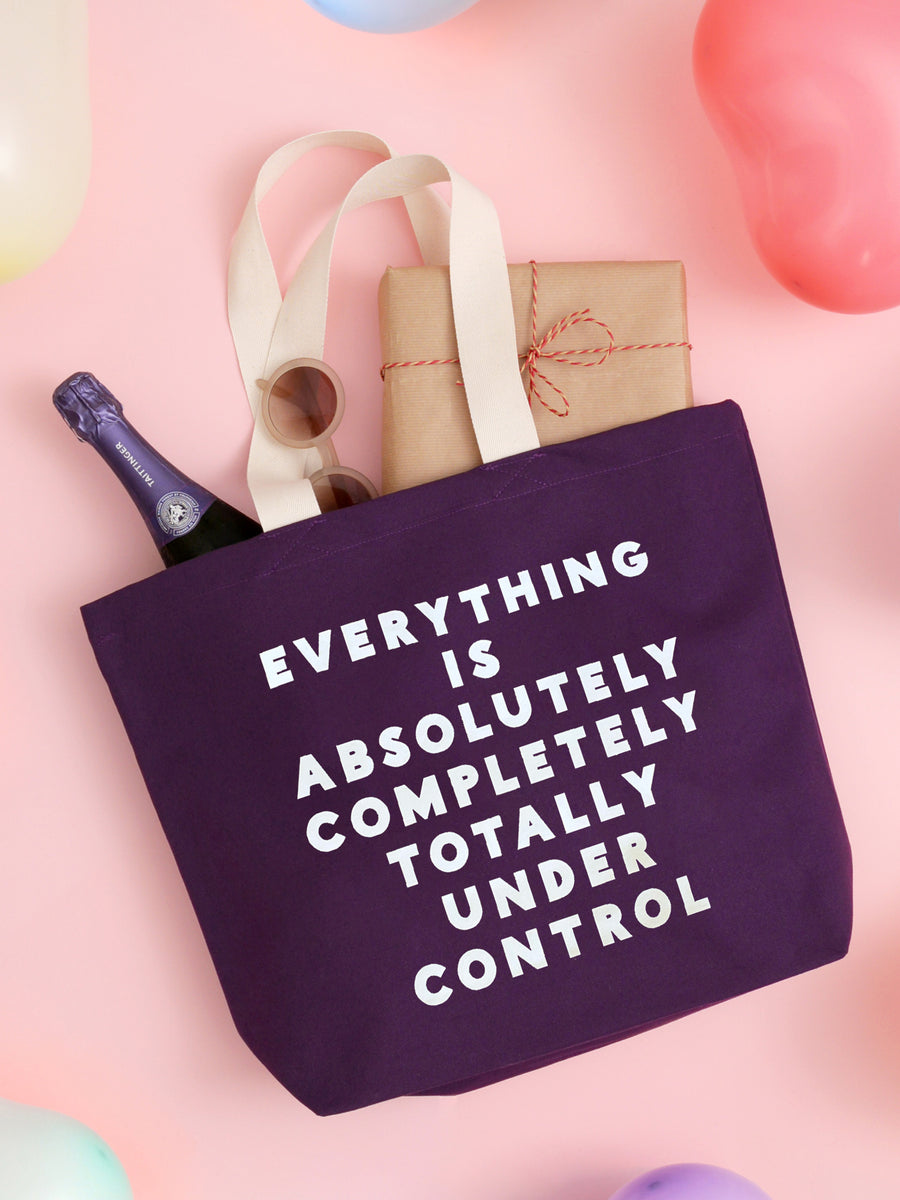 Everything is Under Control - Canvas Tote Bag