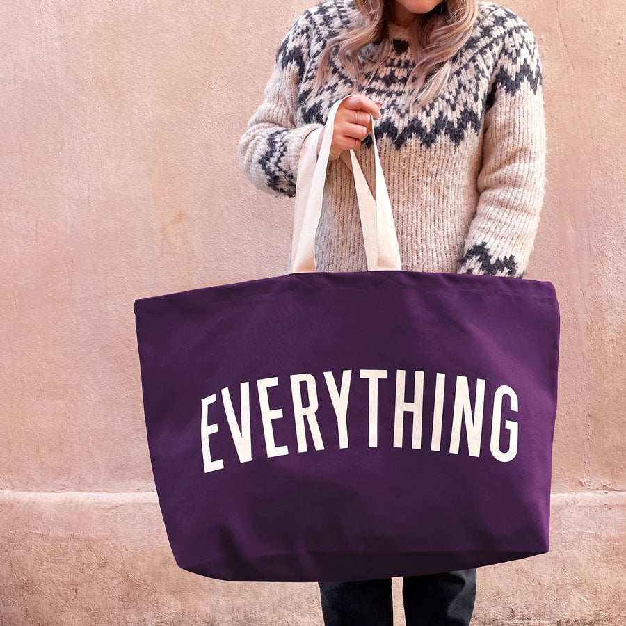 Everything Oversized Tote Bag