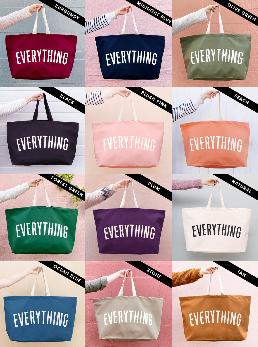 Everything Oversized Tote Bag