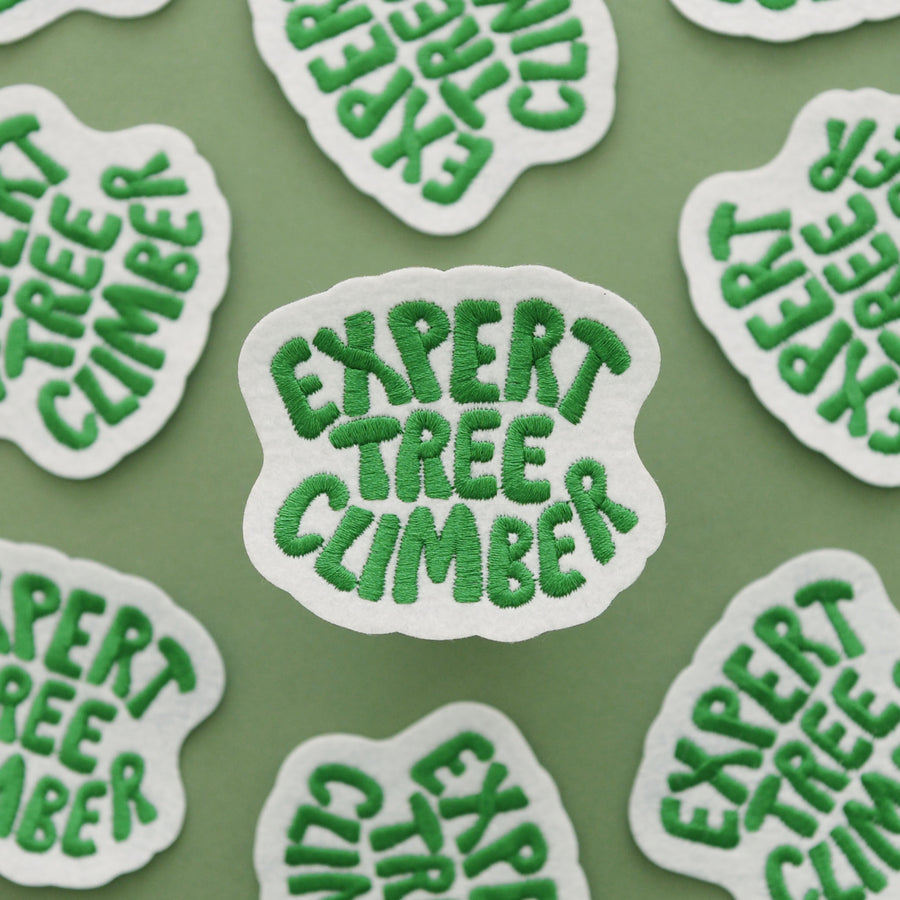 Expert Tree Climber - Embroidered Patch