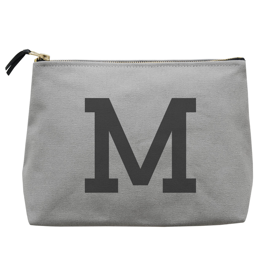 SECONDS - Initial Wash Bag - Grey