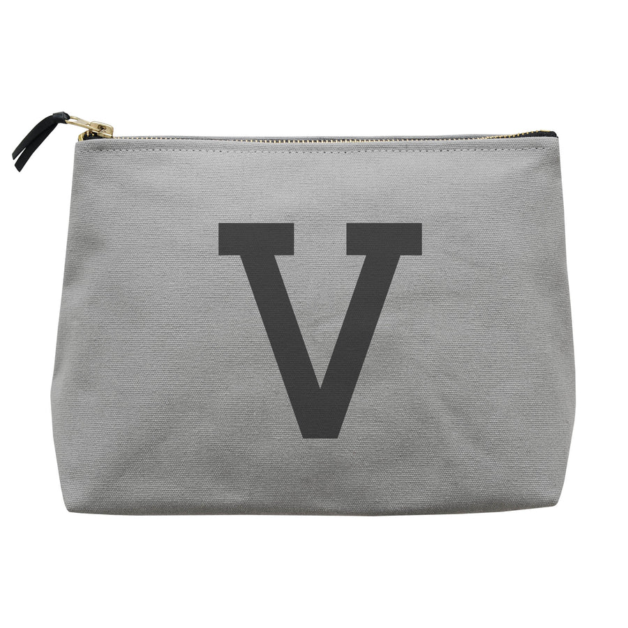 SECONDS - Initial Wash Bag - Grey