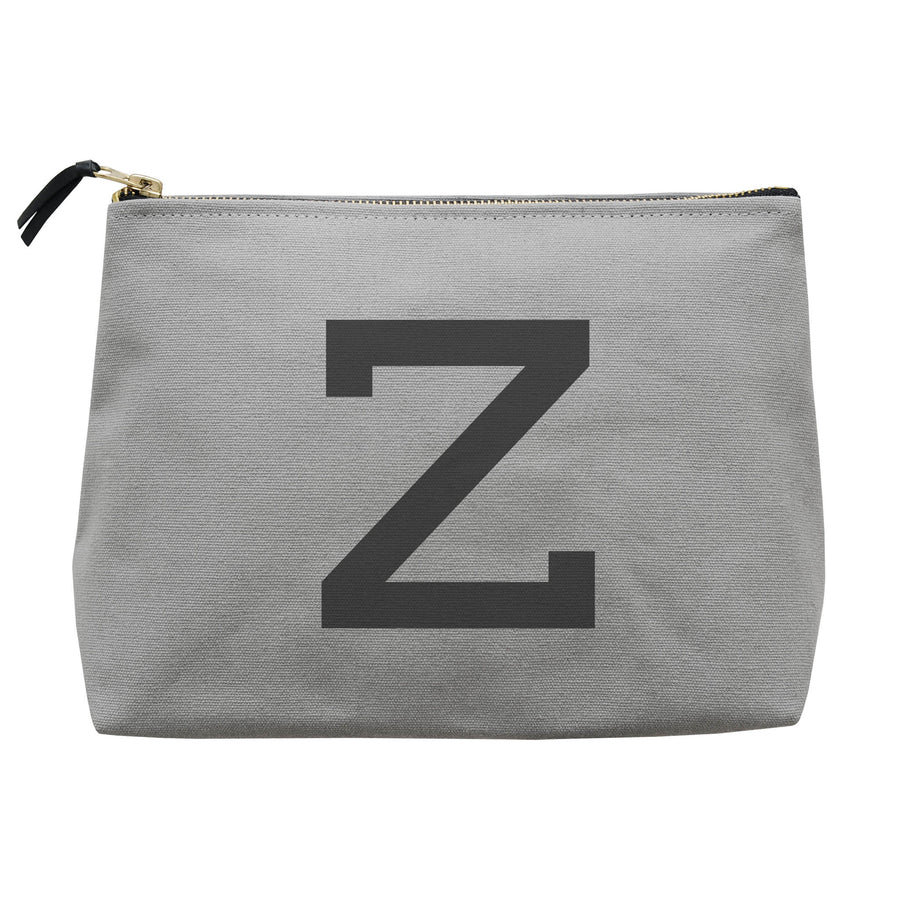 SECONDS - Initial Wash Bag - Grey