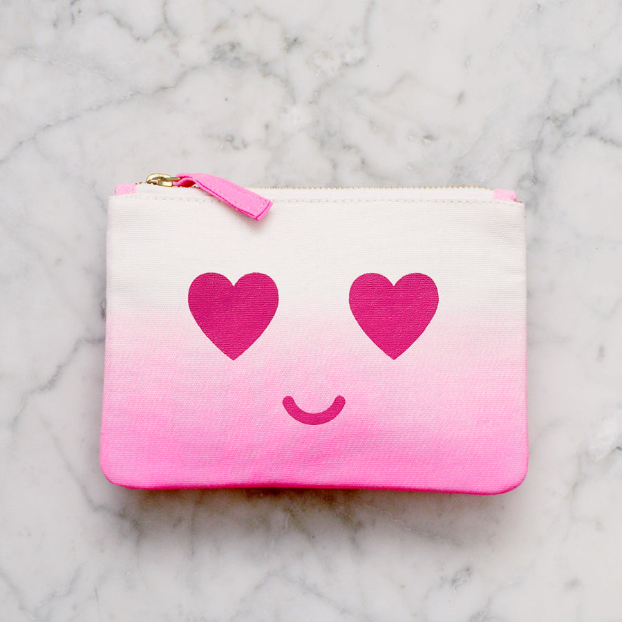 Heart Eyes - Ombre Pouch