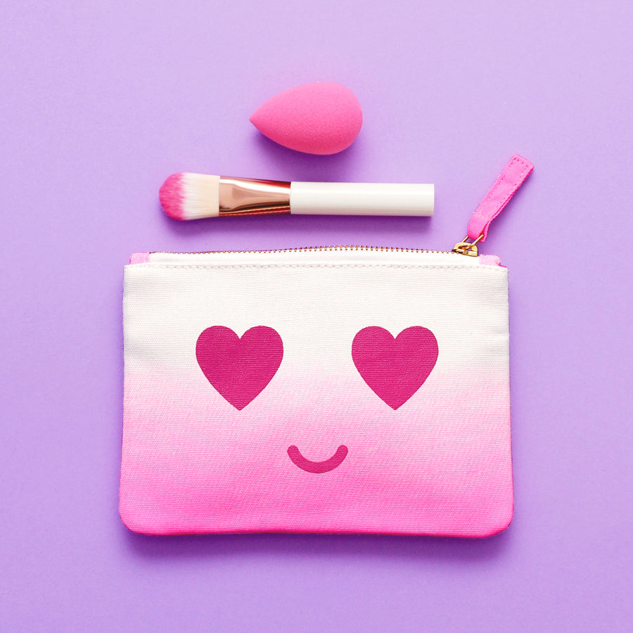 Heart Eyes - Ombre Pouch