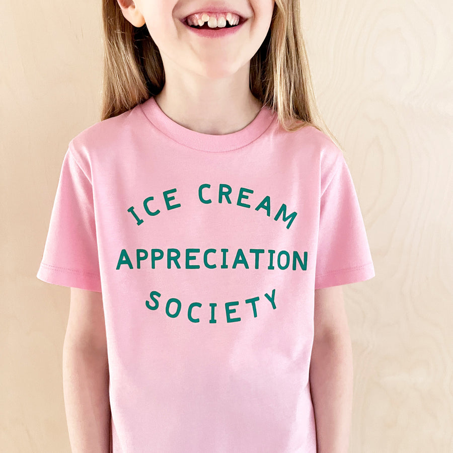 Ice Cream Appreciation Society - Kid's T-shirt - Strawberry