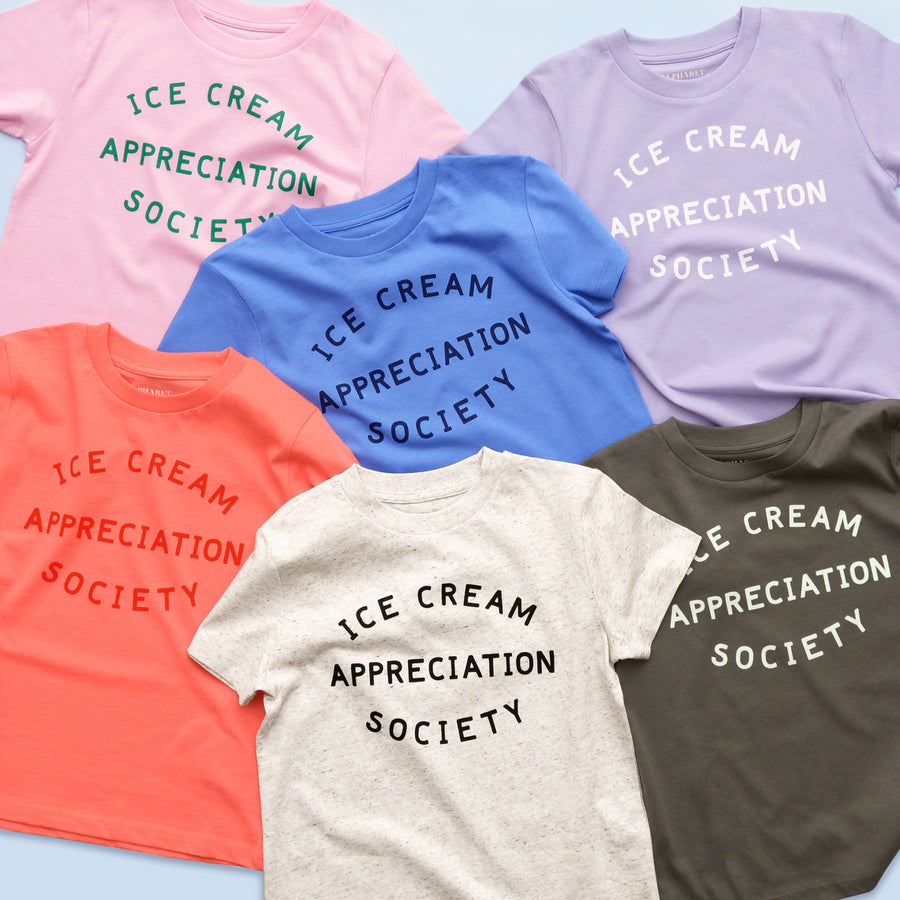Ice Cream Appreciation Society - Kid's T-shirt - Blue