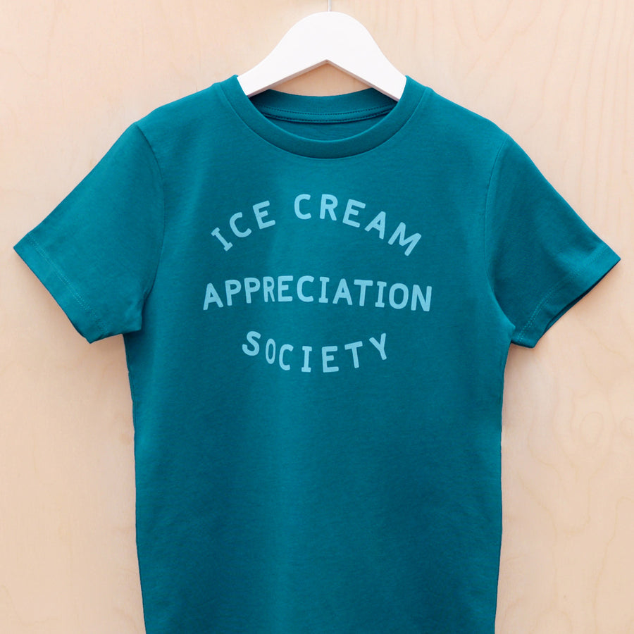 Ice Cream Appreciation Society - Kid's T-shirt - Ocean